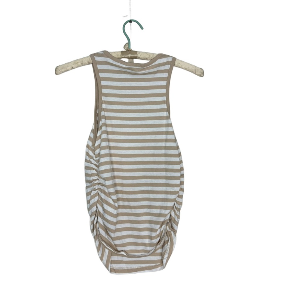ASOS Maternity Ruched Striped Tank - Picture 3 of 10